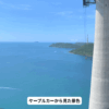 ケーブルカーからの景色