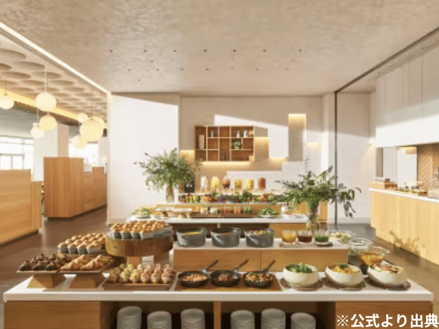 OMO7大阪の朝食ビュッフェ